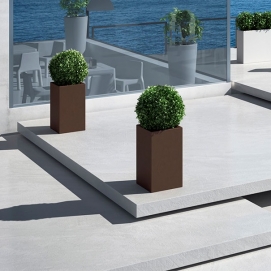 Kube High flowerpot